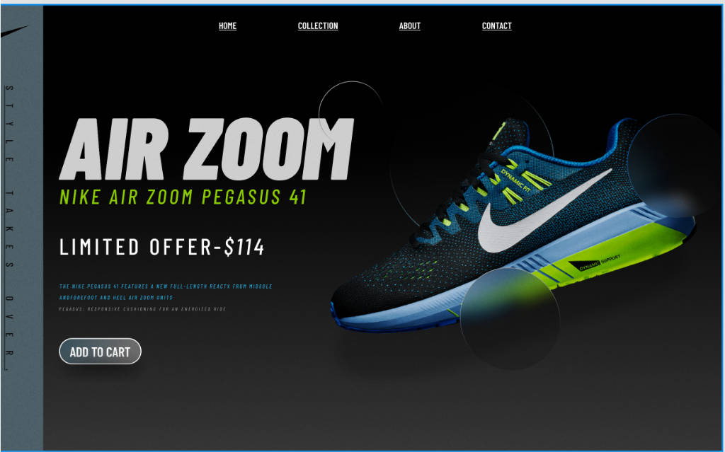 Nike parallax masking